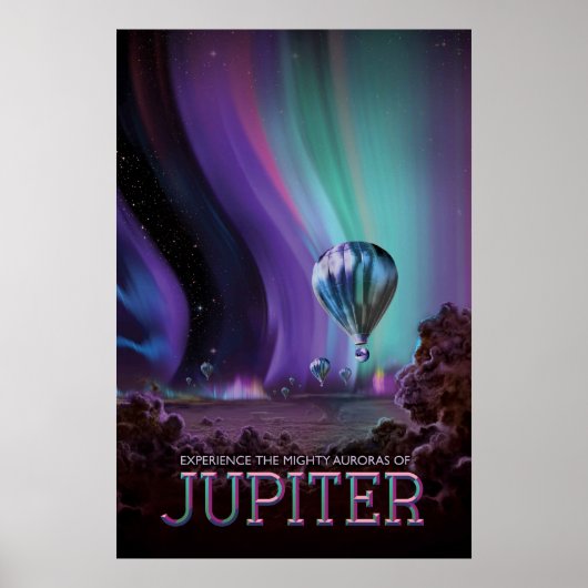 Nasa / Jupiter / Reise Poster (Vorne)