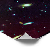 NASA JWST Kosmischer "Kranz" Poster (Ecke)