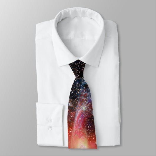 NASA JWST Red Spider Nebula Photo Krawatte (Gebunden)