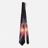 NASA JWST Red Spider Nebula Photo Krawatte (Vorderseite)