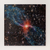 NASA JWST Red Spider Nebula Photo Puzzle (Horizontal)