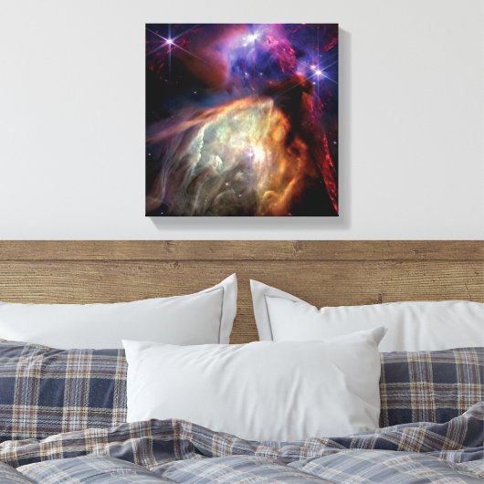 NASA JWST Rho Ophiuchi Star Formationsregion Leinwanddruck (Insitu (Schlafzimmer))