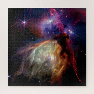 NASA JWST Rho Ophiuchi Sternentstehungsregion Puzzle