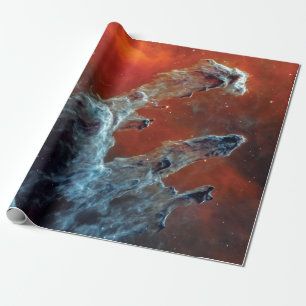 NASA JWST Säulen der Schöpfung Mittelinfrarot Geschenkpapier