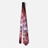 NASA JWST Wolf-Rayet Star WR 124 Neck Tie Krawatte (Rückseite)