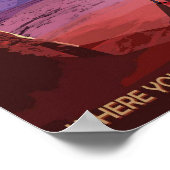 Nasa/Kepler 16b / Reise Poster (Ecke)