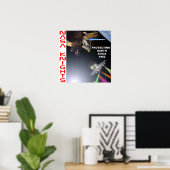Nasa Knights Poster (Heimbüro)