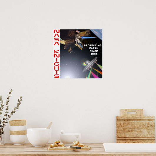 Nasa Knights Poster (Küche)