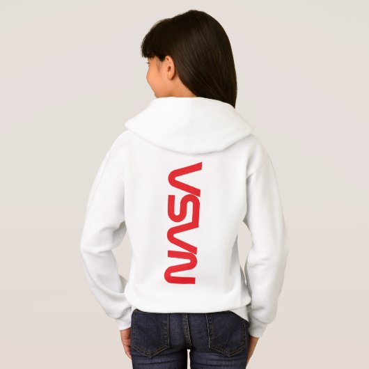 NASA Kommerzielle Crew Programm Logokids" Hoodie (Schwarz voll)
