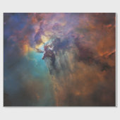 NASA Lagoon Nebula Hubble Telescope Space Geschenkpapier (Flach)