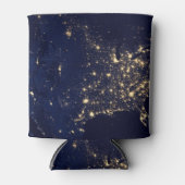 Nasa Lights aus Space USA Dosenkühler (Vorderseite)