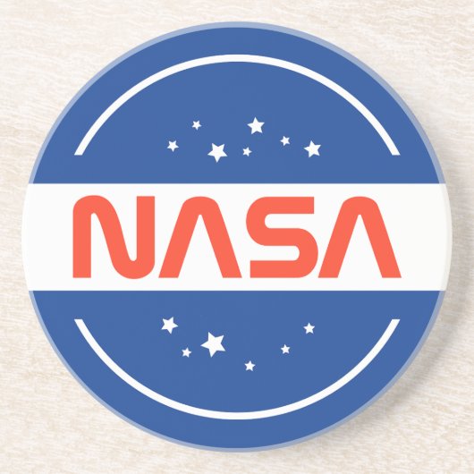 NASA-Logo-Kunst Getränkeuntersetzer (Vorne)