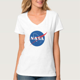 NASA Logo Rocket White Angepasst Women's T-Shirt