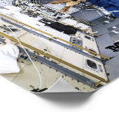 NASA Mae Jemison in Spacelab Poster (Ecke)