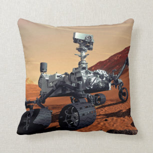 NASA Mars Curiosity Rover Künstler Konzept Kissen