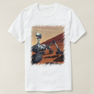 NASA Mars Curiosity Rover Künstler Konzept T-Shirt