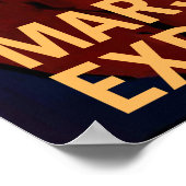 NASA-Mars nehmen Poster auf - Gewollt Forscher (Ecke)