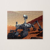 NASA-Mars Neugier Rover Artist Concept Puzzle (Horizontal)