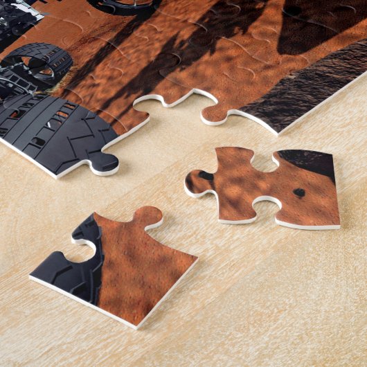 NASA-Mars Neugier Rover Artist Concept Puzzle (Seite)