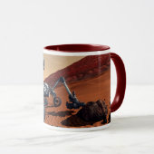 NASA-Mars Neugier Rover Artist Concept Tasse (VorderseiteRechts)