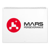 NASA-Mars - Rover-Logo-Rocket weiß Kalender (Titelbild)