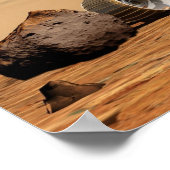 NASA Mars Rover Poster (Ecke)