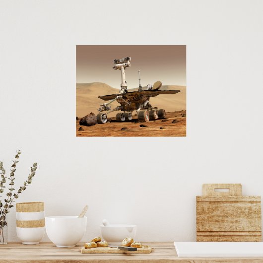 NASA Mars Rover Poster (Küche)