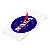 NASA Meatball-Logo Magnet (Linke Seite)
