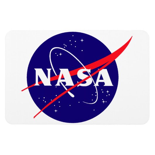NASA Meatball-Logo Magnet (Horizontal)