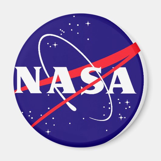 NASA Meatball-Logo Magnet (Vorne)