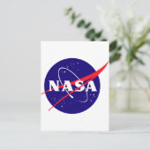 NASA Meatball-Logo Postkarte (Stehend Vorderseite)