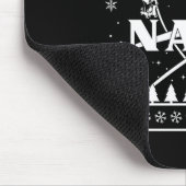 Nasa Merry Christmas To All Ugly Sweater Logo With Mousepad (Ecke)
