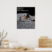 Nasa Moon Landing Apollo 15 Mondmodul 1971 Poster (Küche)