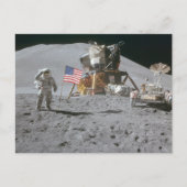 Nasa Moon Landing Apollo 15 Mondmodul 1971 Postkarte (Vorderseite)