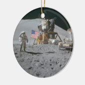 Nasa Moon Landing Apollo 15 Mondmodul Keramik Ornament (Links)