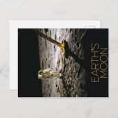 NASA Moon Poster 4 Postkarte (Vorne/Hinten)