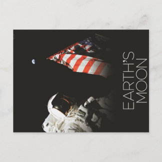 NASA Moon Poster 8 Postkarte