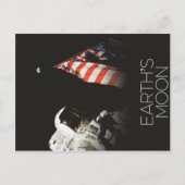 NASA Moon Poster 8 Postkarte (Vorderseite)