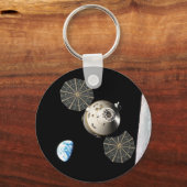 NASA Orion im Orbit von Lunar Schlüsselanhänger (Vorderseite)
