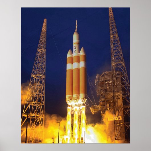 NASA Orion Raumschiff Raketenstart Poster (Vorne)