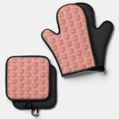 Nasa Oven Mitt & Pot Holder Set (Vorderseite/Rückseite)