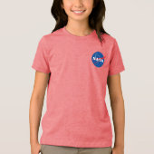 NASA Parker Solar Probe Sunburst Red Tri-Blend Shirt (Vorderseite)