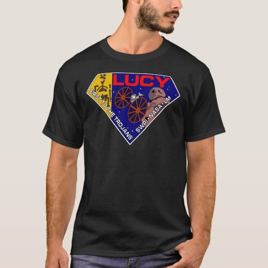 NASA Patch für Lucy Mission Classic T - Shirt (Vorderseite)