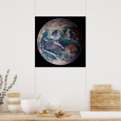 NASA Planet Erde Indischer Ozean Poster (Küche)