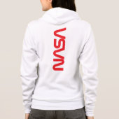 NASA-Programm für Kommerzielle Crew Schwarze Logos Hoodie (Rückseite)