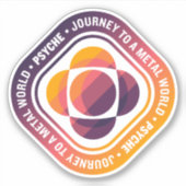 NASA Psyche Mission Sticker (Vorderseite)