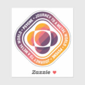 NASA Psyche Mission Sticker (Blatt)