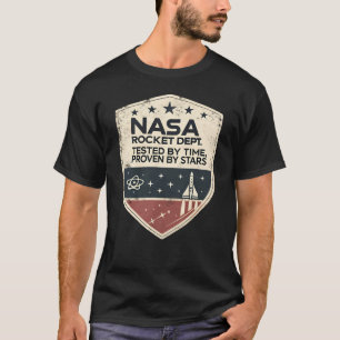 NASA-Raketenabteilung, getestet von der Zeit, bewä T-Shirt