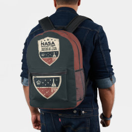NASA-Raketentreff, getestet von Zeit bewiesen durc Bedruckter Rucksack