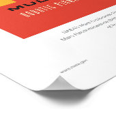 NASA - Reiseplakat für Retro-Mars Poster (Ecke)